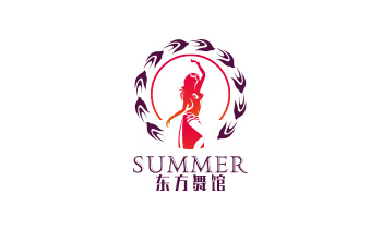 SUMMER东方舞馆 标志设计